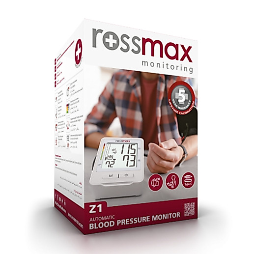 Rossmax เครื่องวัดความดันโลหิต เครื่องวัดความดัน รุ่รุ่น Z1 21503 จำนวน 1 เครื่อง