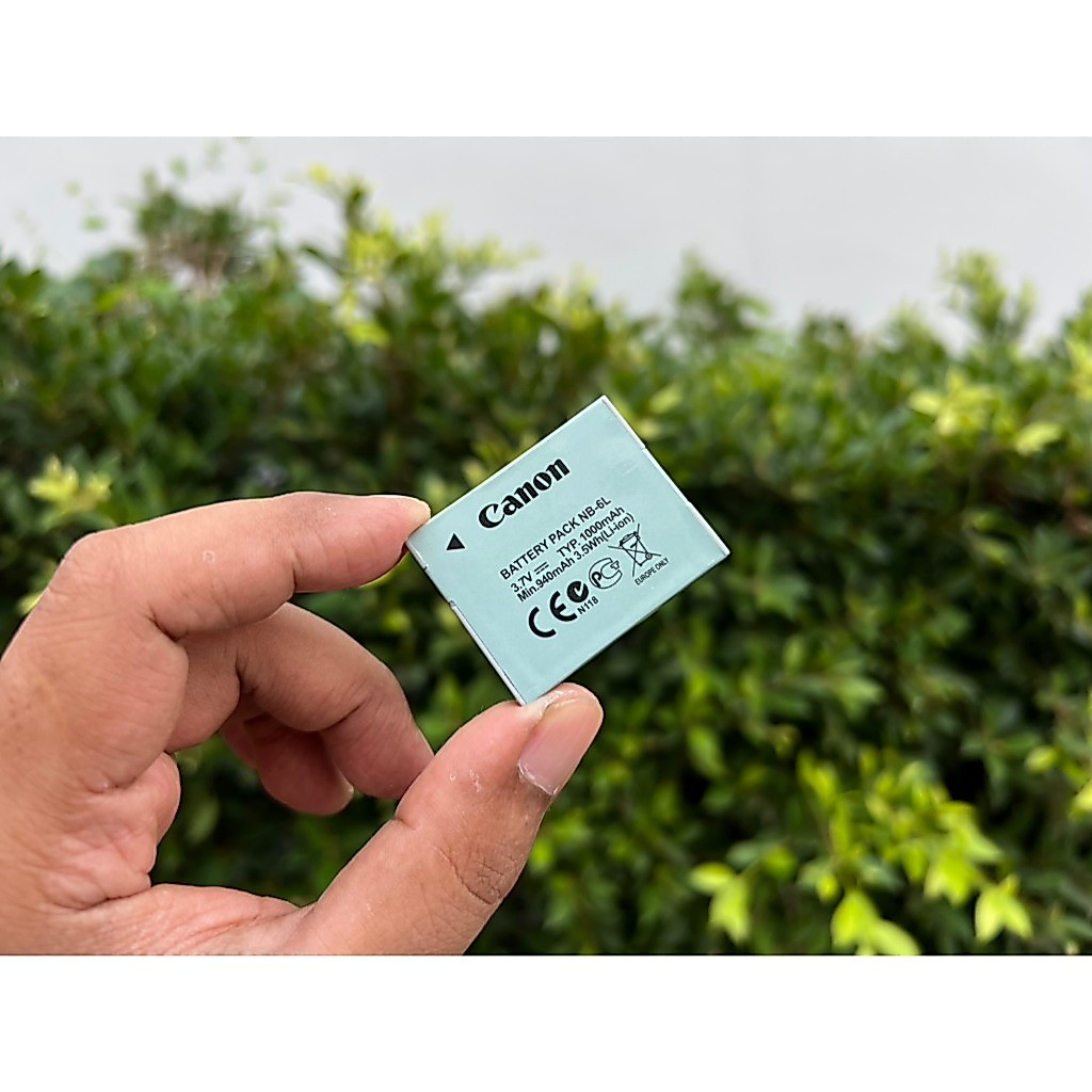 Canon Battery Camera NB-6L (1000 mAh) PowerShot SD3500 IS, SD4000 IS, SD1300 IS, SX500 IS, SX510HS, 