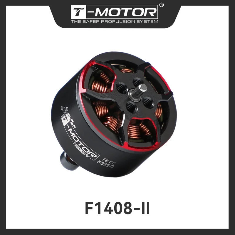T-MOTOR F1408-II Fpv Racing Drone Motor T-HOBBY 3-6S KV2800/KV3950 มอเตอร์ไร้แปรงสําหรับเครื่องบิน F