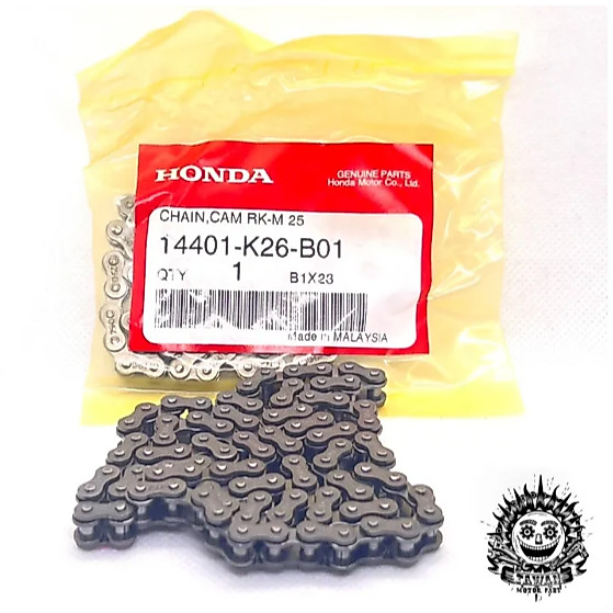 โซ่ราวลิ้น (88L/ข้อ) Honda Msx125,SF  , (เวฟ ) W.125i  , W.100 , C125 , CT125 , Monkey125 แท้ เบิกศู
