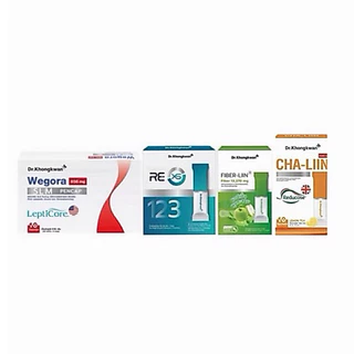 รีเอ็กซ์เอส REXS รีเซ็ตระบบร่างกาย & ‭ไฟเบอร์ลิน& แคป & ชาลีน FIBERLIIN Dr.Khongkwan หมอของขวัญ