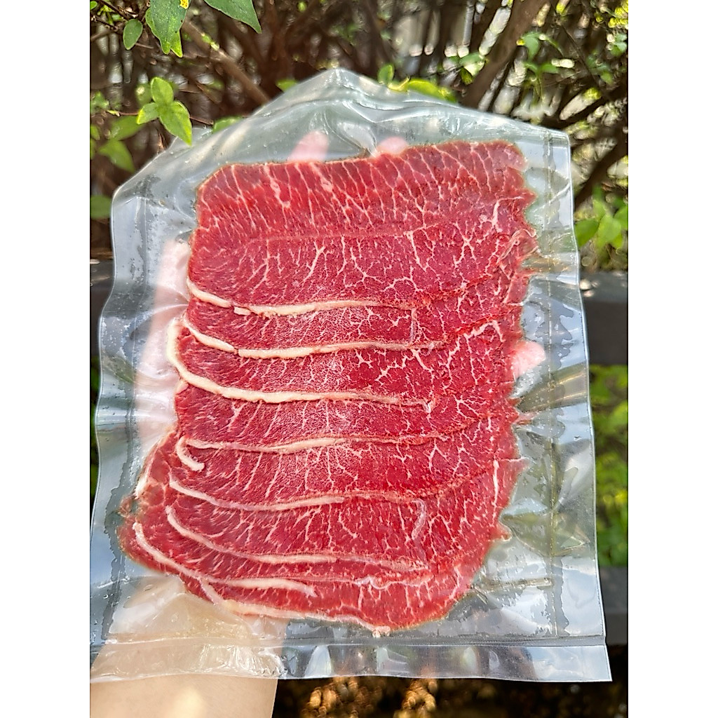 เนื้อใบพาย ออสเตรเลีย กลาสเฟดสไลซ์(AUS Grass Fed Oyster Blade) 100กรัม