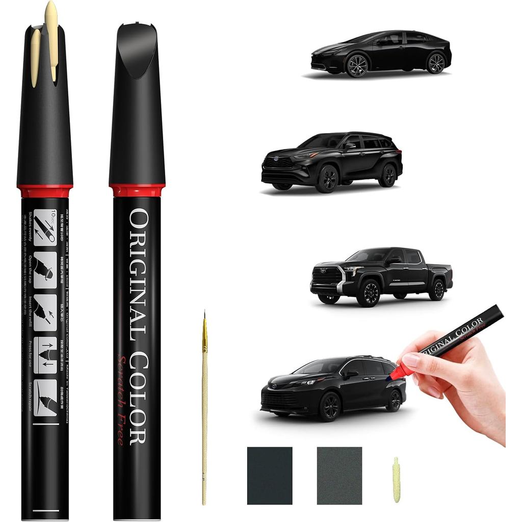 Carhoo 4U3 Brown Sunset Bronze ใช้งานร่วมกับ Toyota Cars Exact Match Touch Up Paint Pen ซ่อมรอยขีดข่