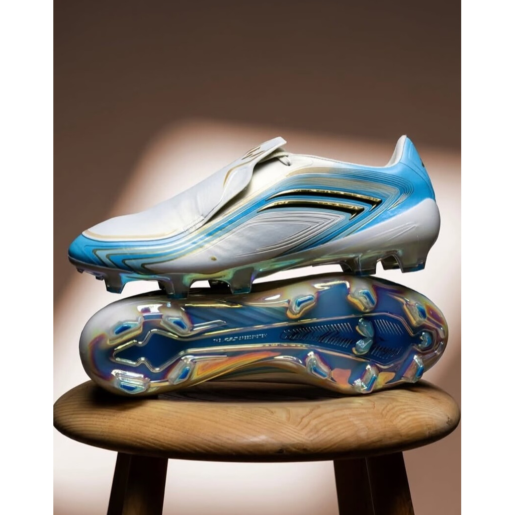 รองเท้าฟุตบอล F50 FG Mens Anti slip และทนต่อการสึกหรอรองเท้าถัก Unisex จัดส่งฟรีขนาด 39-45