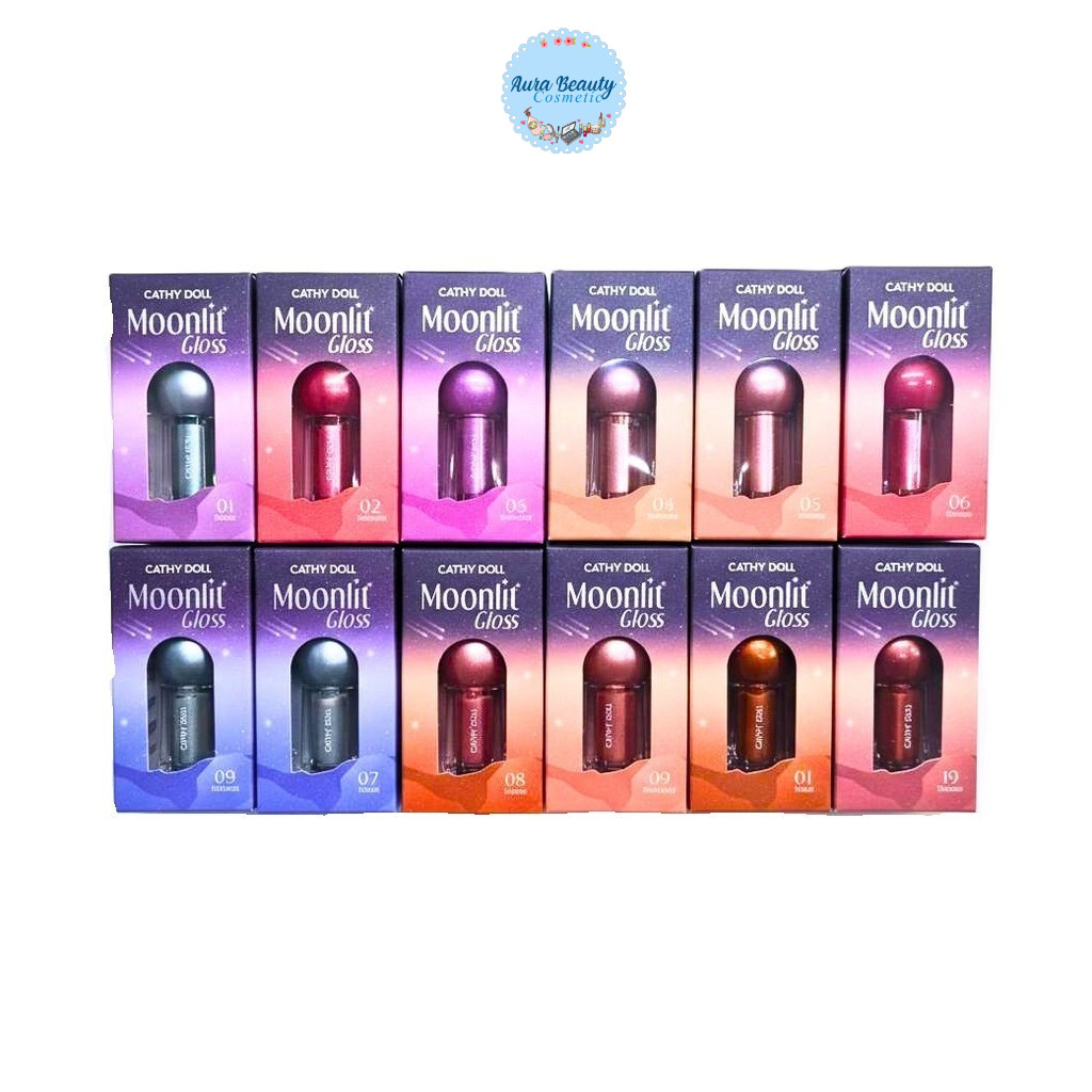 Cathy Doll Moonlit Gloss เคที่ ดอลล์ มูนลิตกลอส 3.5g.