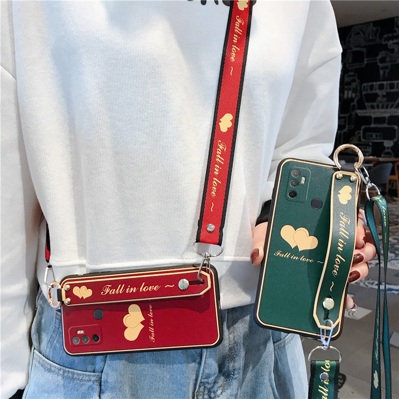 เหมาะสําหรับ oppoa32 สายคล้องกระเป๋าเป้สะพายหลังแนวทแยงประเภท a36 เคสโทรศัพท์ a58x รวมทุกอย่าง OPPOA
