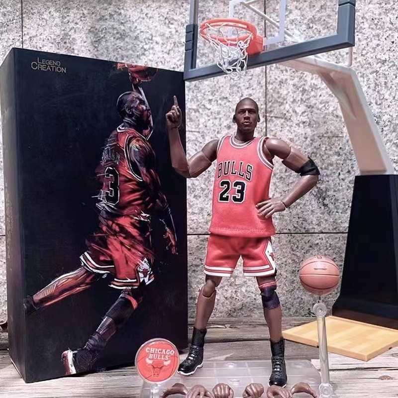 NBA Star 1/9 Jordan Kobe James Curry Action Figure รูปรูปเครื่องประดับพร้อมสต็อก
