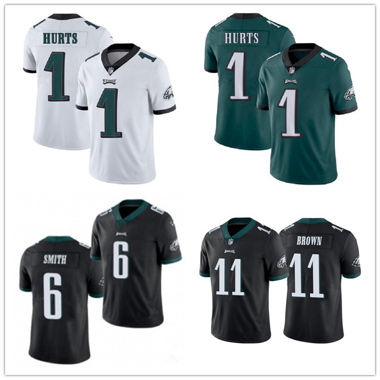จัดส่งในวันเดียวกัน Eagles Eagles HURTS-1 Rugby BROWN-11 เสื้อปัก