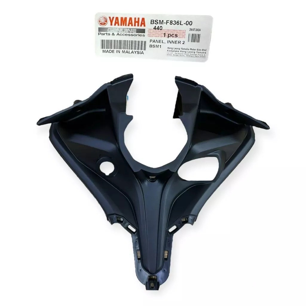 HLY Y16ZR Y16 V2 ABS ฝาครอบท่อภายใน BSM-F836L-00 PANEL HONG LEONG YAMAHA