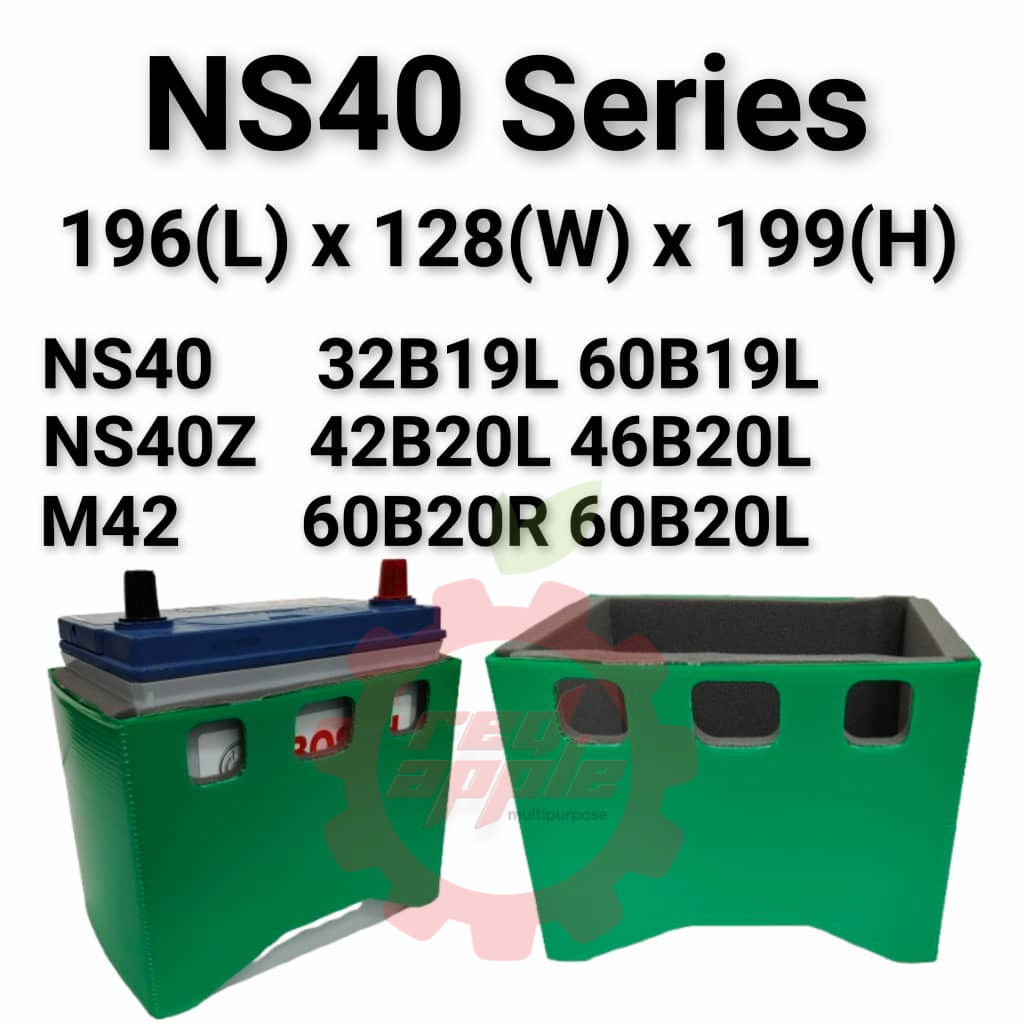 BATTERY JACKET Perodua / Honda / Toyota NS40 M42 NS40ZL ฝาครอบป้องกันแบตเตอรี่รถยนต์