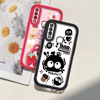 TPU ซิลิโคนนุ่มเคสโทรศัพท์สําหรับ VIVO Y3S2020 Y11 Y12 1940 1906 1904 1902 1901 Y17 Y15 Y12i Y20 Y20S Y20T Y12S Y20i Y12A น่ารักการ์ตูน Kuromi หมี