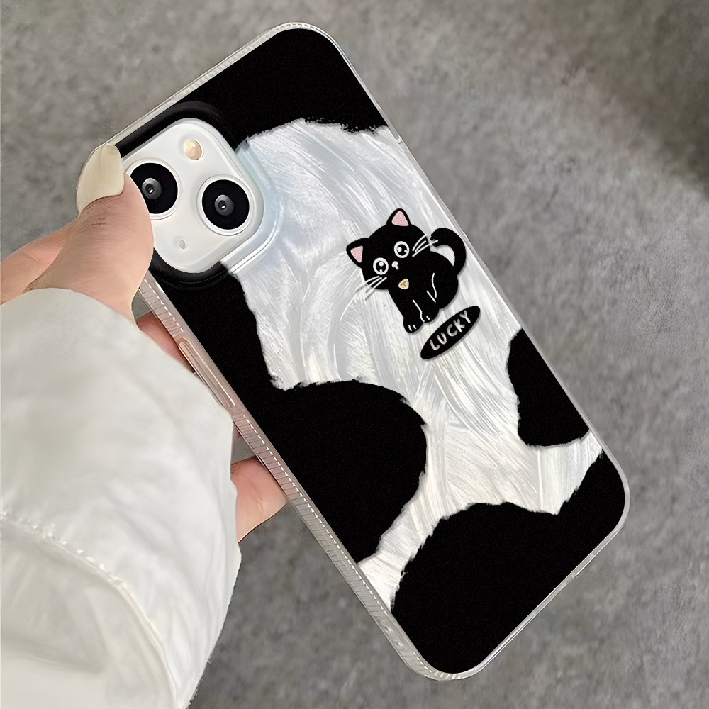 เคสเงินไล่โทนสี for Oppo A79 A17 A16 A54 A38 A18 A57 A77 รูปที่ 4