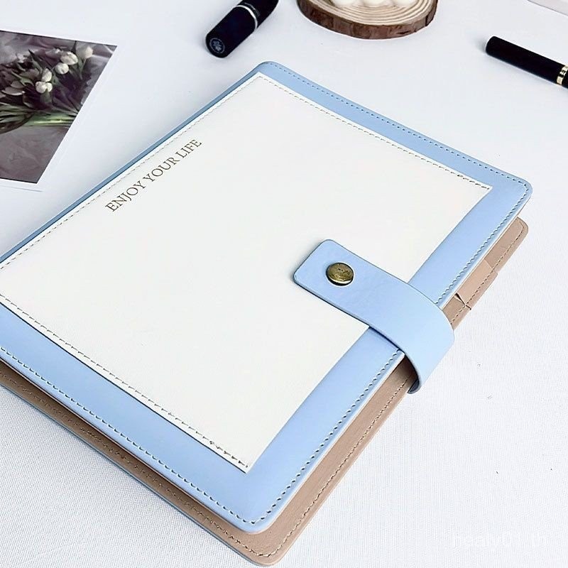 Notepad Enterprise 5 กระเป๋าโน้ตบุ๊ค Faux Pixuan เปียโนโน้ตบุ๊คแบบพกพาโน้ตบุ๊คหลวมโน้ตบุ๊คธุรกิจ BPN