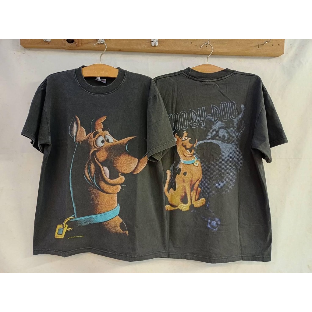 เสื้อลาย สกูบี้ดูScooby-Doo Classic Vintage Tee ( ป้าย Hanes)