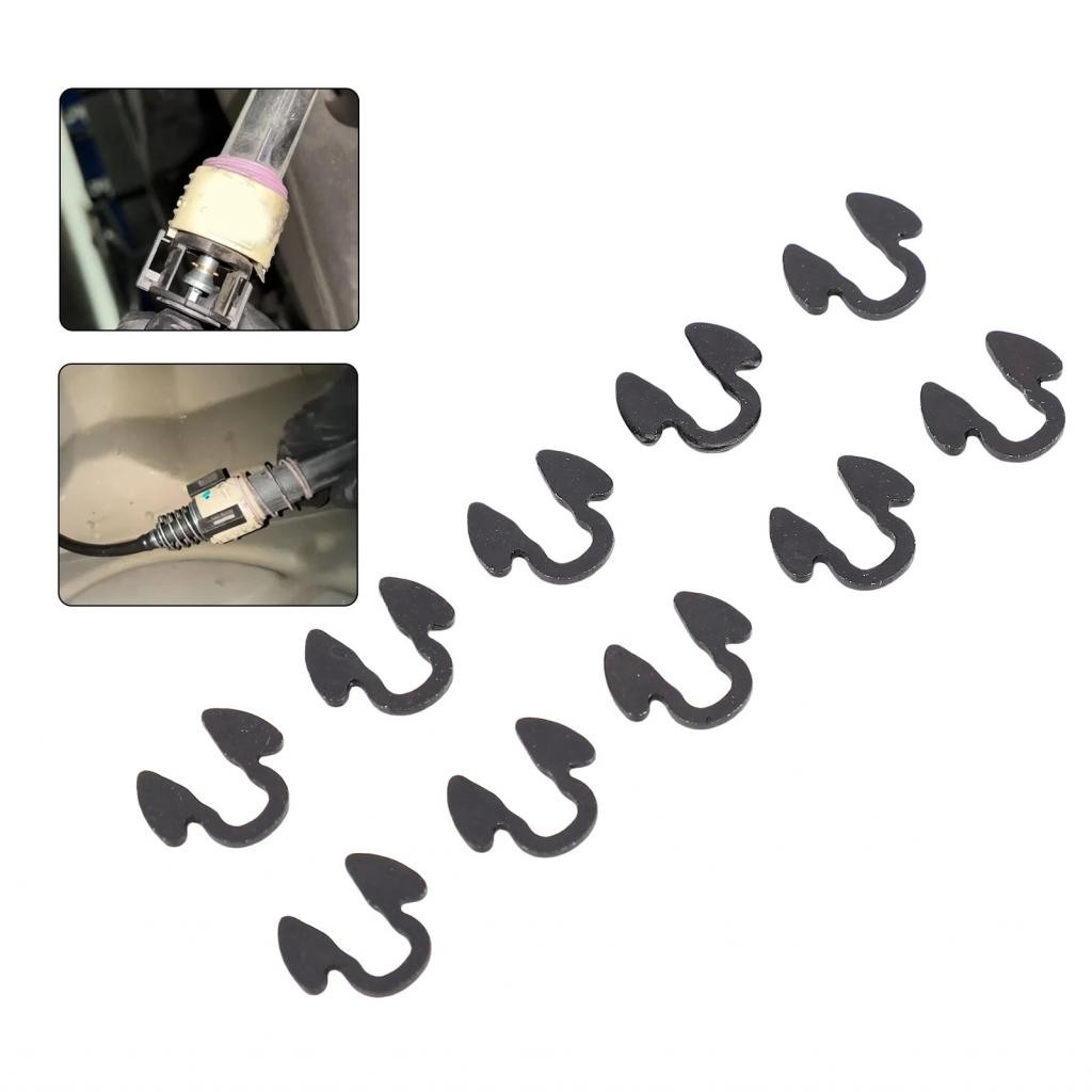 Bacerony-ph KIMISS ความแข็งสูงเหล็ก Shift Cable Transmission Shifter Retainer คลิป 10PCS สําหรับ 4l8