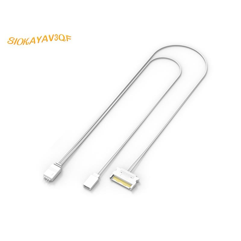 To ARGB Lighting Power Adapter Cable คอมพิวเตอร์ ARGB Controller to ARGB Reset Power Cable PC Manual