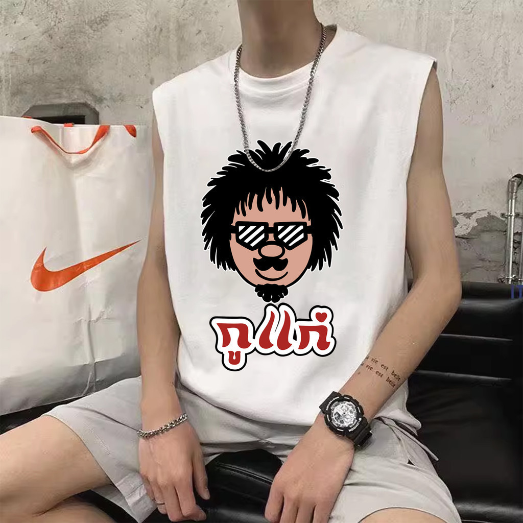 ChillTee เสื้อกล้ามผู้ชาย คอกลม แฟชั่น แขนกุด ผ้าCotton 100% โคตรนุ่ม 'beard BOY'