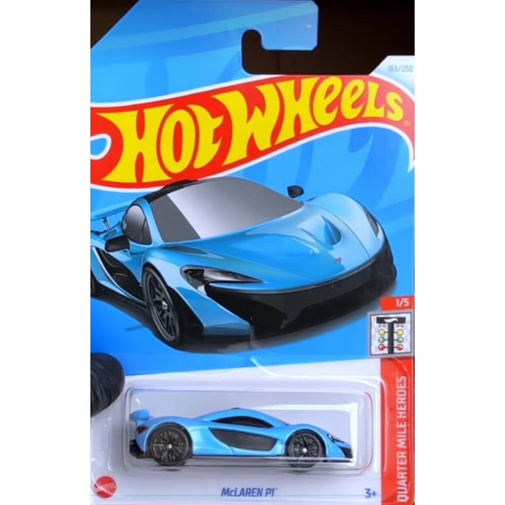 Hotwheels Hotwheels McLAREN P1 Supercar Blue McLAREN P1 165 24J