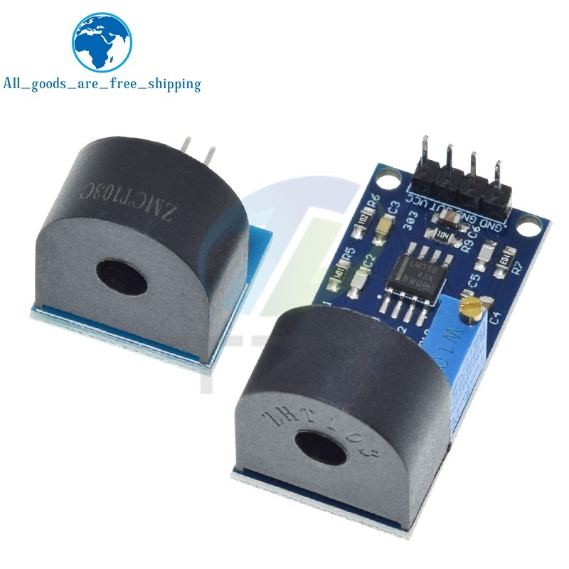 ZMCT103C 5A ช่วงเฟสเดียว AC Active Output Onboard Precision Micro Current Transformer โมดูล Current 
