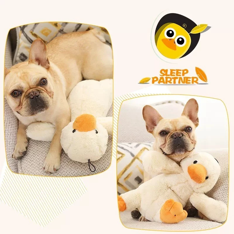 ตุ๊กตาเป็ดของเล่นสุนัขกัดสนุก thumbnail 4