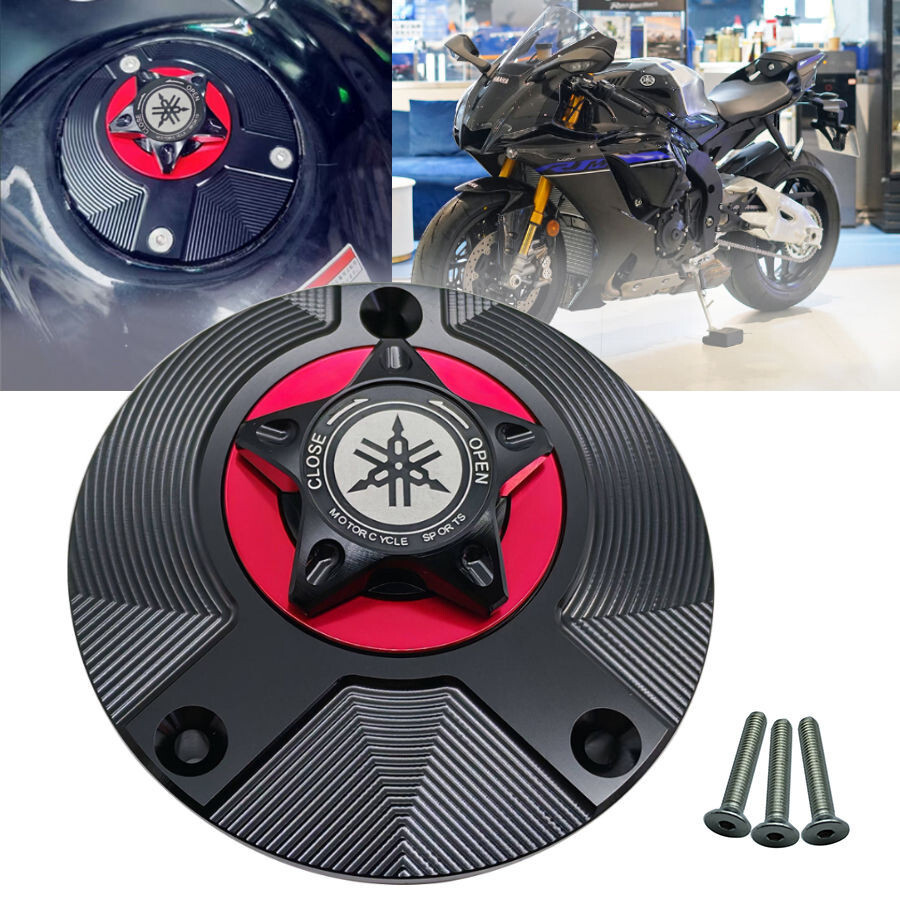 เหมาะสําหรับ Yamaha YZR-R1 R3 R7 FZ1 FZ6 FZ8 FZ-6R ดัดแปลง Quick Release ฝาถังน้ํามันอุปกรณ์เสริม