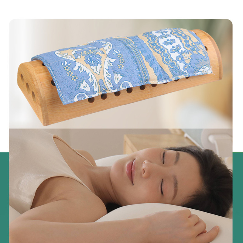 Moxibustion หมอนกระดูกสันหลังส่วนคอคอป้องกัน Moxa คอลัมน์ Lumbar Spine เฉพาะ Sleep Aid มัลติฟังก์ชั่
