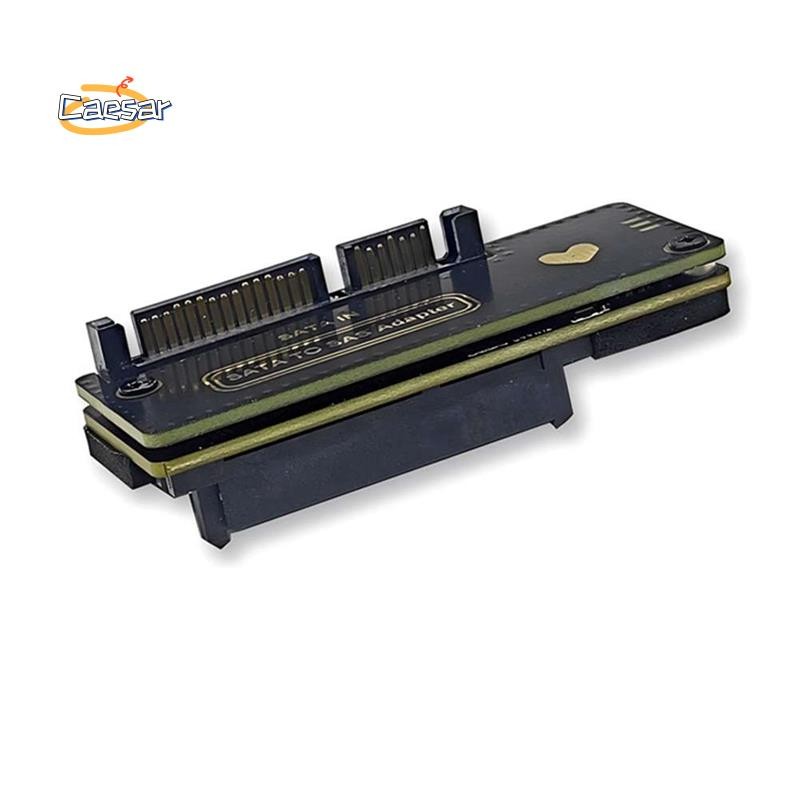 caesarA8 ไปยัง SAS HDD อะแดปเตอร์การ์ด 6Gbps 3.0 22Pin ถึง SAS 29Pin การ์ดขยายสําหรับ SAS 2.5/3.5 นิ