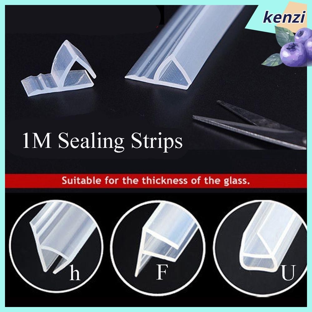 KENZI 1M 6-12 มม.FU h Shape Seal Strip Home & Living Bathroom Accessaries Home Improvement Window Se