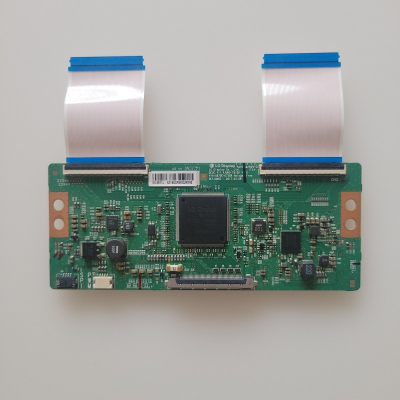 การสร้างต้นฉบับ 55V7 55M9 55V6 55G3 55M7S 55M5E Logic Board 6870C-0738A สายแบน