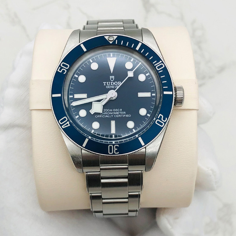 Bay Mechanical Watch Boys Mens Watch Tudor Blue Disc Tudor-Swiss