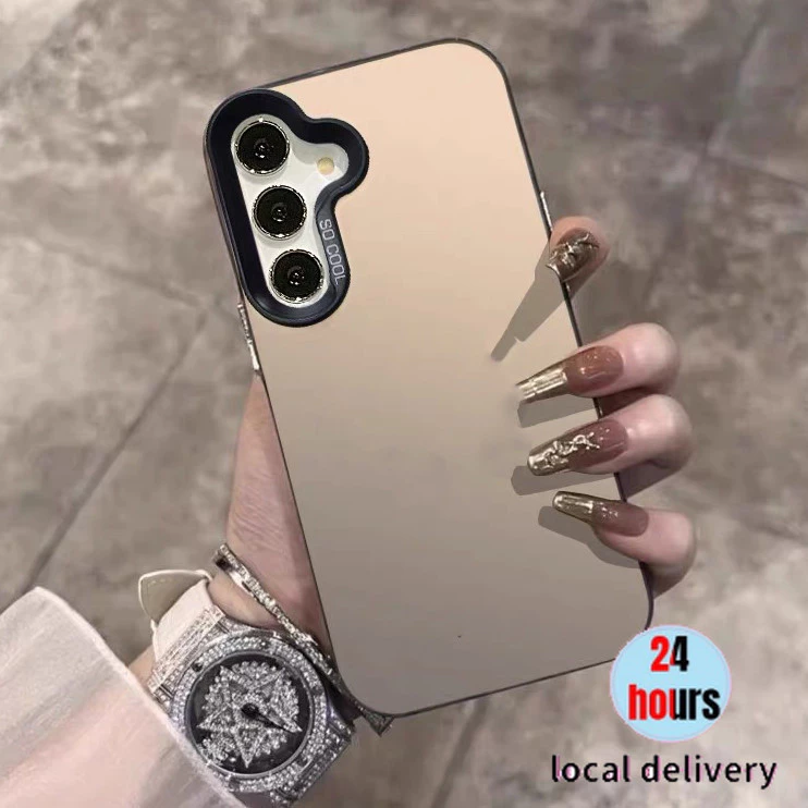 เคสโทรศัพท์ IMD สุดหรูสำหรับ Samsung a57 A37 A56 A17 A07 A36 5G A55 A16 A06 A22 A05S A26 A35 4G ฝาหลังแบบด้านกันกระแทก