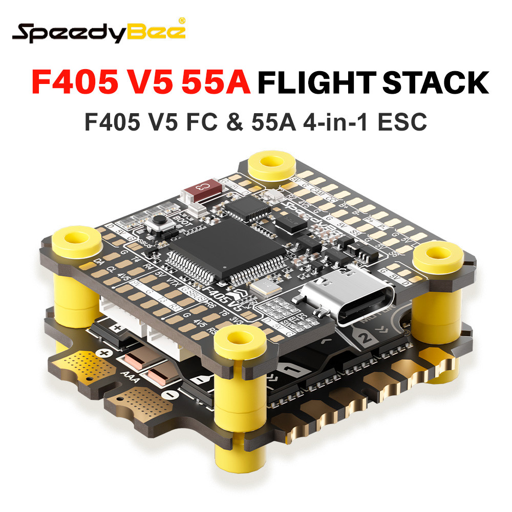 SpeedyBee F405 V5 OX32 55A 4in1 ESC 3-6S 30x30 รุ่นเครื่องบิน FC&ESC Stack