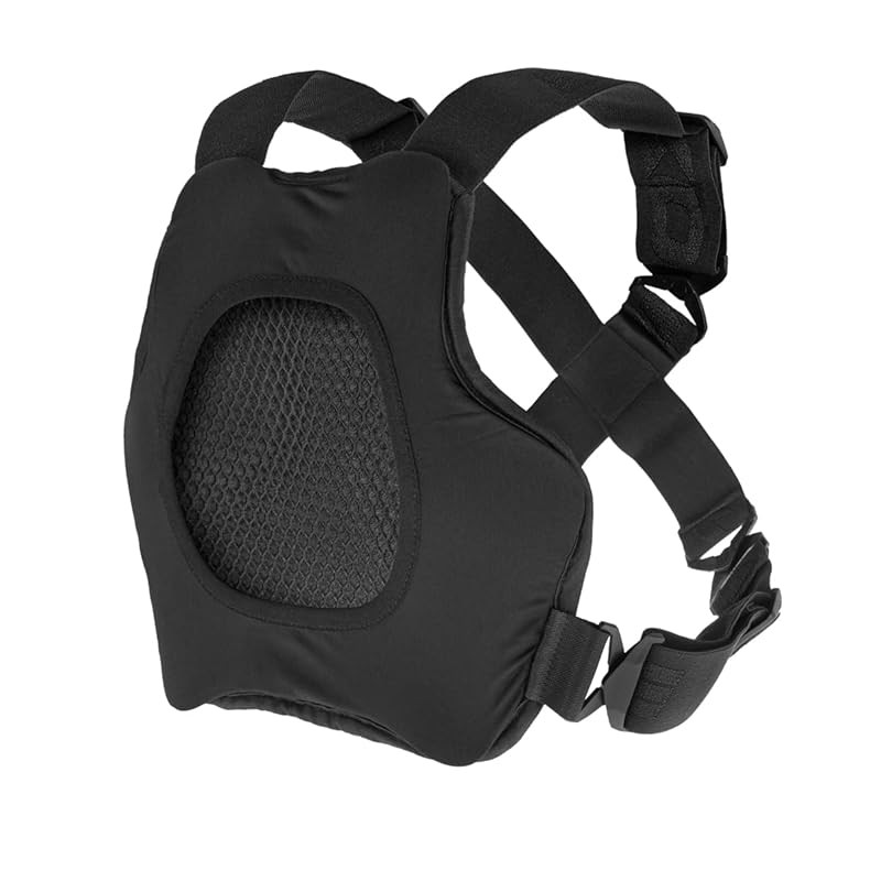 KOMINE 00-917 KK-917 KOMINE Chest Plate Cover Multi Black Free