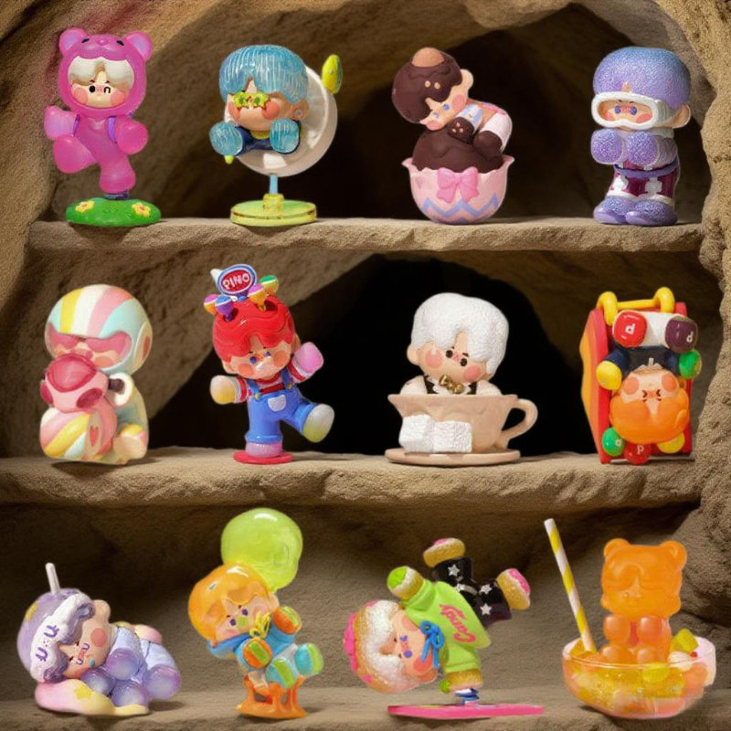 POPMART PINO JELLY Sweet Like Me Series รูปของเล่น Mystery Box Gift