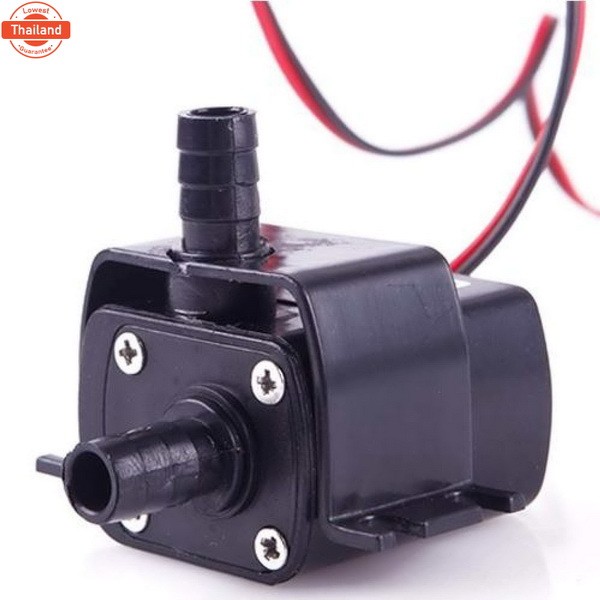 KP อุปกรณ์ปั๊มน้ำ ไร้แปลงถ่าน มอเตอร์ปั๊มน้ำ Ultra-quiet Mini DC 12V 3M 240L/H Brushless Motor Subme
