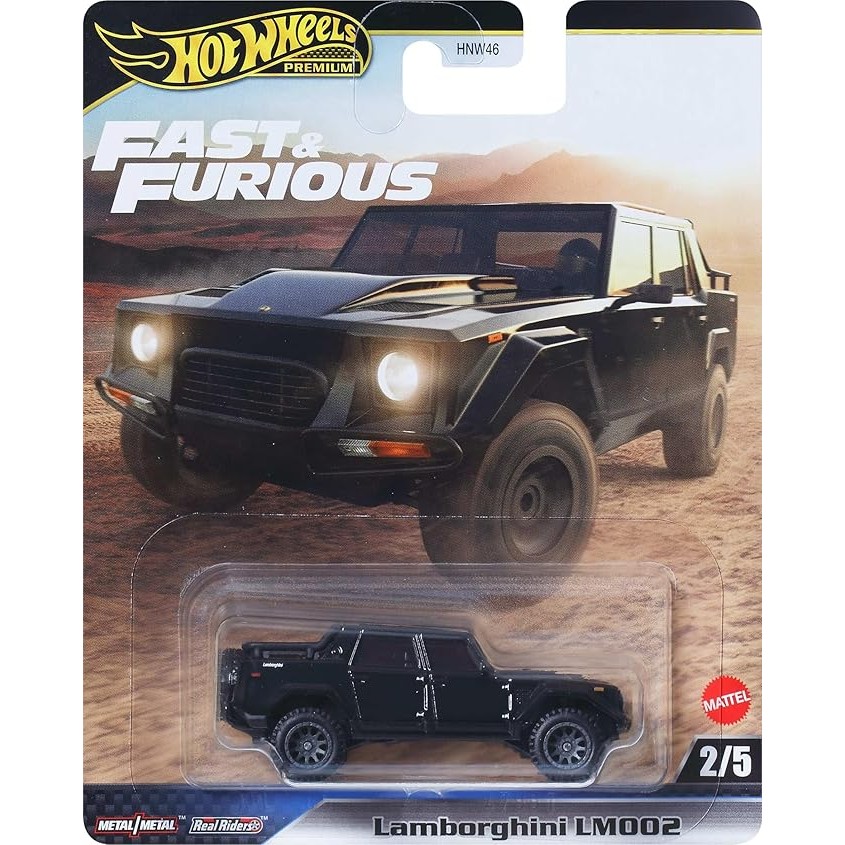 JBL86 Hot Wheels Fast and Furious Lamborghini LM002 ของเล่นโมเดลสําหรับเด็กอายุ 3 ปี