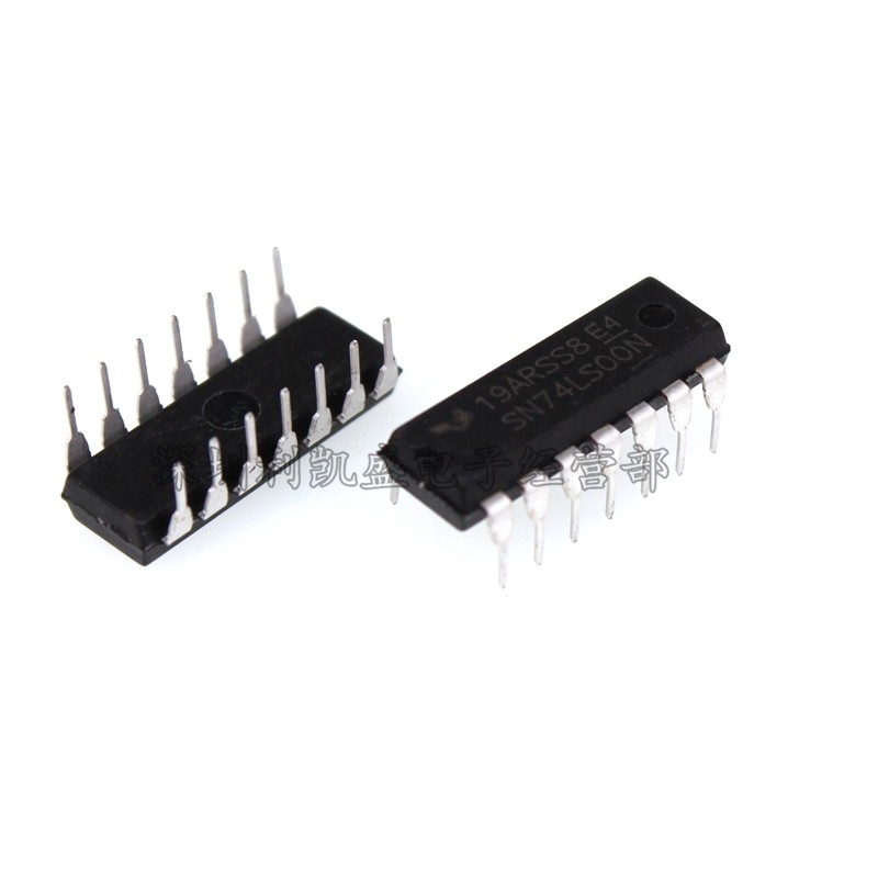 In-line SN74LS00N 74LS00 HD74LS00P DIP-14 Logic Grille อินเวอร์เตอร์อย่างมาก
