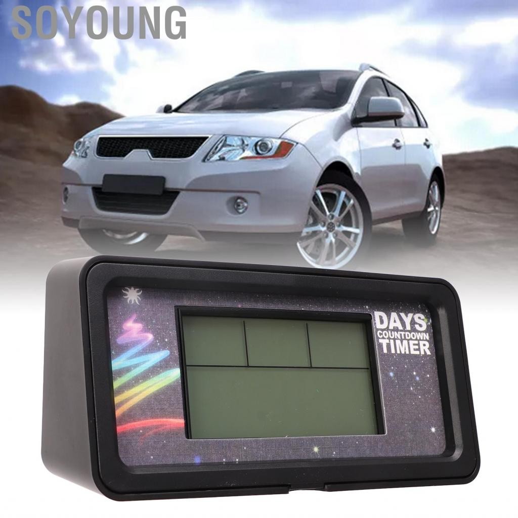 Soyoung LCD Days LCD Days LCD Days นาฬิกาจับเวลาสำหรับเหตุการณ์การแข่งรถแสดงชั่วโมงและการแสดงผล SECO