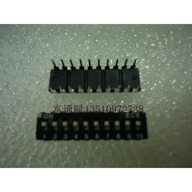 ข้อเสนอพิเศษ ไต้หวัน ECE 10-Digit Flat Dial Code Switch Key Type Digital Dial Code Straight Pin Pitc