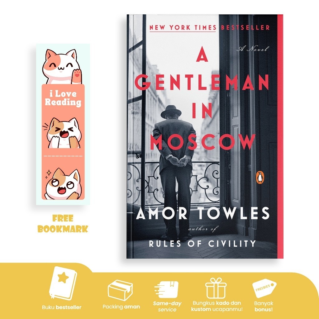 สุภาพบุรุษใน Moscow โดย Amor Towles
