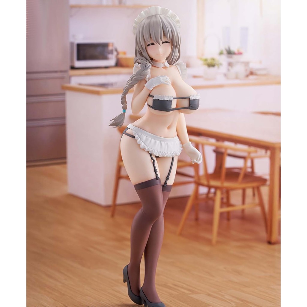 Uzaki Tsuki Maid Ver. Figure Uzaki-chan Wants to Play! ω GLITTER&GLAMOURS Official Approx. 27cm