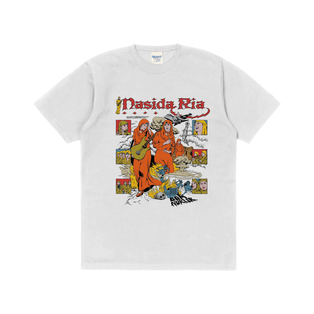 เสื้อยืด Rockermusic ORIGINAL Band Nasidaria Bomb Nuclear