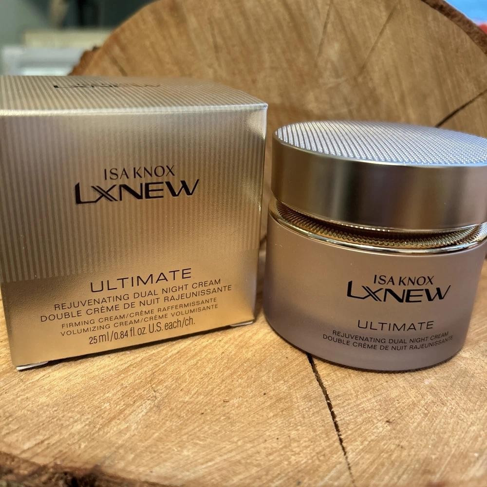 Avon Isa Knox LXNEW Ultimate Rejuvenating Dual Night Cream 0.84oz ใหม่ KDNJ