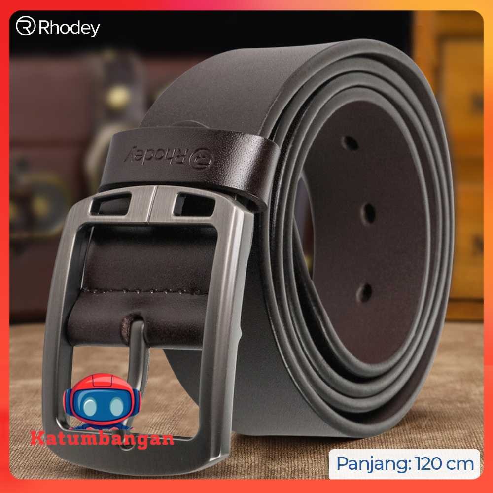 เข็มขัดผู้ชายหนังแท้ Rhodey - XF001