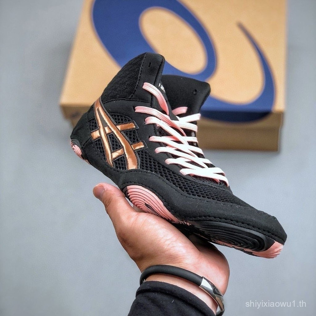 Professional wrestling shoes for men and women weightlifting fitness shoes