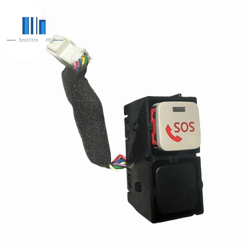 แผงควบคุมหลังคารถสวิตช์โทรศัพท์ DCM SOS สวิตช์ฉุกเฉิน 253B0-4CL0A สําหรับ Juke T32Z (J11Z) 2014-2020