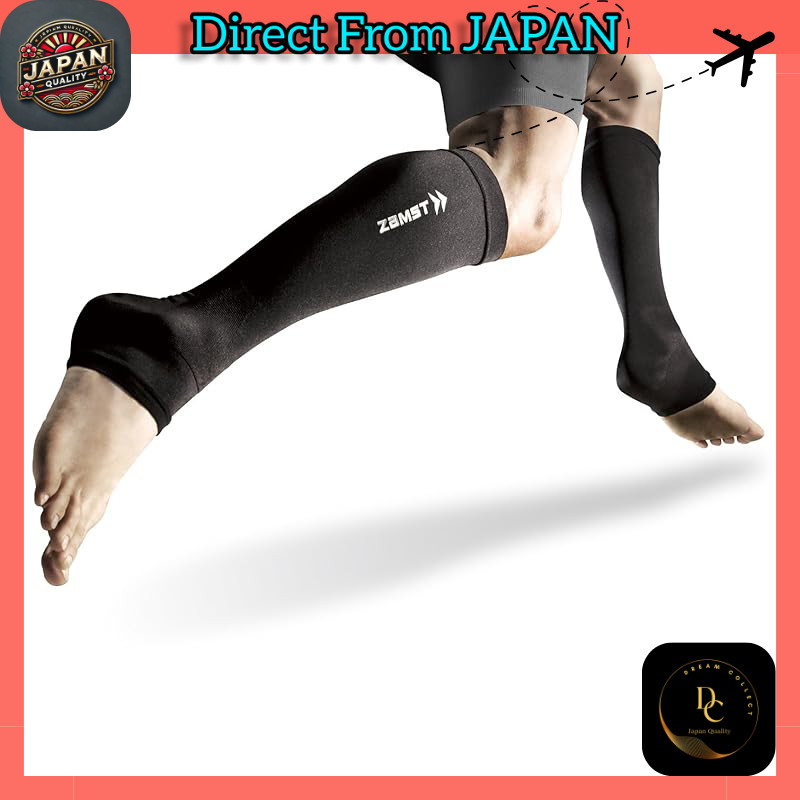 ZAMST Gradation Compression Stockings Calf & Ankle Sleeve Compression Running (for both feet) Size M