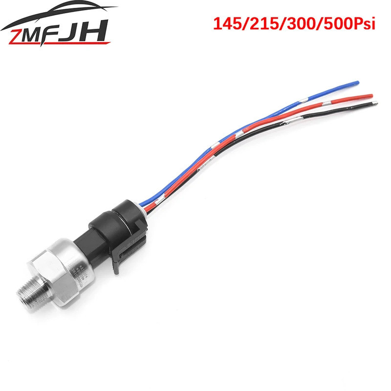 1/8NPT น้ํามันเซ็นเซอร์ความดันอากาศ 145Psi 215Psi 300Psi 500Psi น้ํามันกดเซ็นเซอร์ Tansmitter ความดั