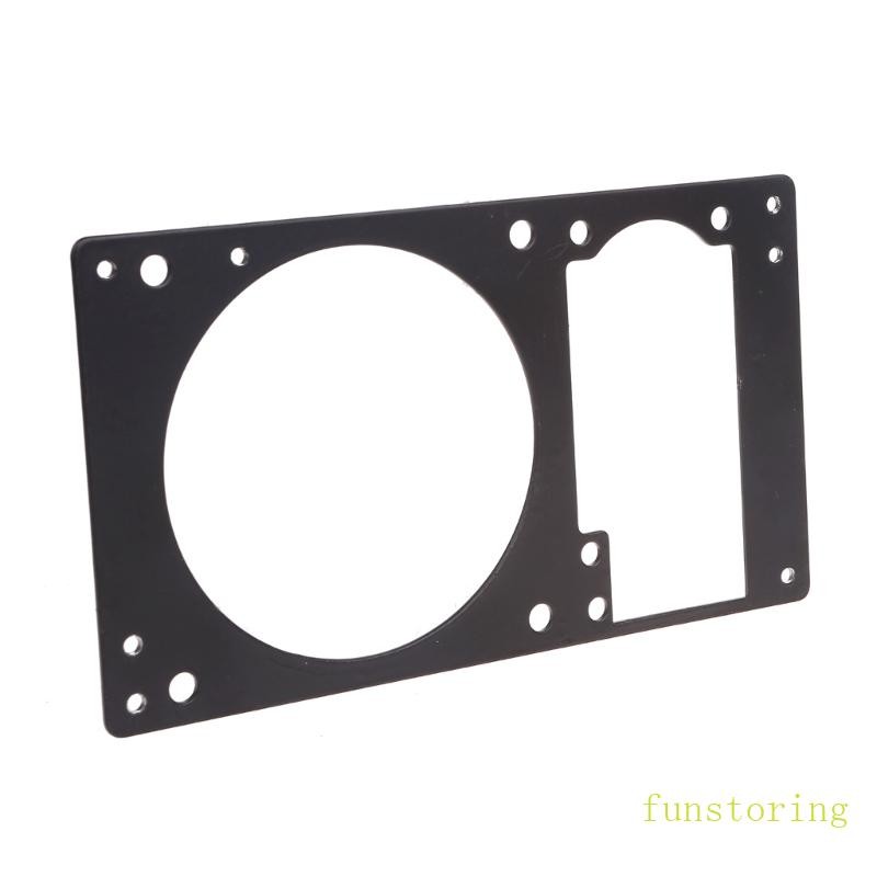 FUN ยึดตําแหน่งแหล่งจ่ายไฟ 1U ของคุณและพัดลม 8 ซม. ในขายึดโลหะเคส ATX