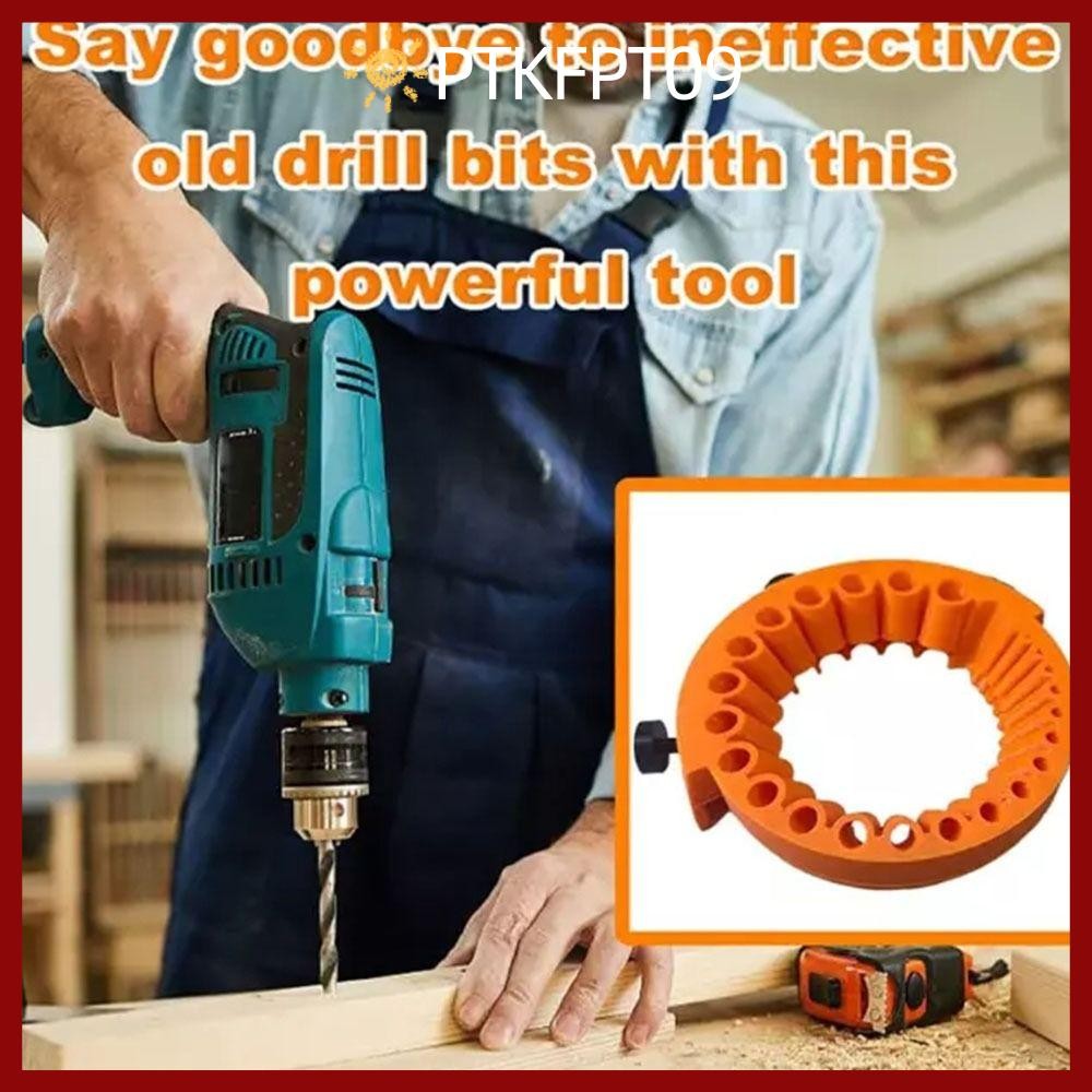 PTKFPT09 เจาะบิต Sharpener,แบบพกพาบดเสริมเครื่องมือเครื่องบดมุมเจาะ Bit Holder,ของขวัญ Multi-เฉพาะเจ